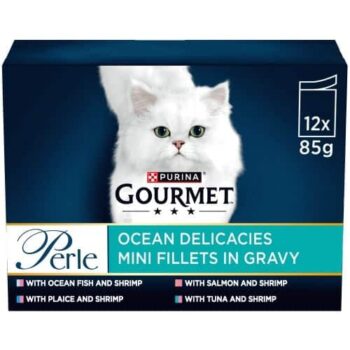 Gourmet Perle Ocean Delicacies Cat Food (12 x 85g)