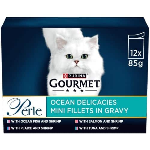 Gourmet Perle Ocean Delicacies Cat Food (12 x 85g)