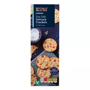 Gourmet Sea Salt Savoury Crackers