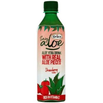 Grace Strawberry Aloe Vera Juice Drink