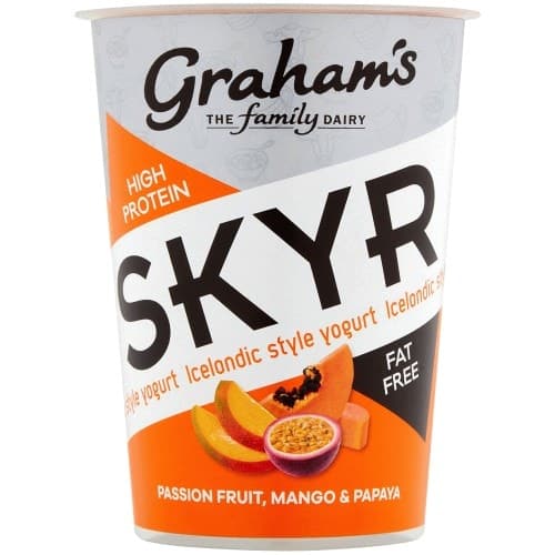 Graham's Skyr Passion Fruit Mango & Papaya Yogurt