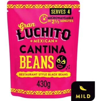 Gran Luchito Cantina Black Beans (430g)