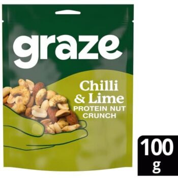 Graze Chilli & Lime Protein Crunchy Nuts Snack 100g (100g)