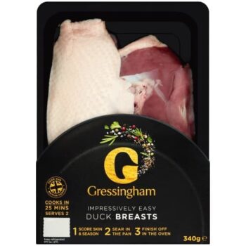Gressingham 2 Boneless Duck Breasts (340g)