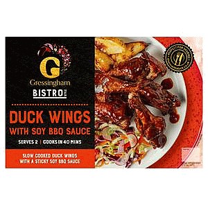 Gressingham Slow Cooked Duck Wings With Soy BBQ (660g)
