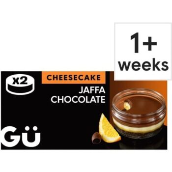 Gu Jaffa Chocolate Cheesecake (2 x 86g)