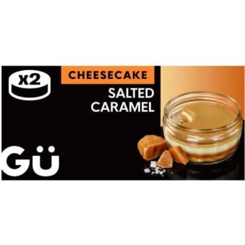 Gu Salted Caramel Cheesecake Dessert (2 x 82g)
