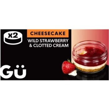Gu Wild Strawberry & Clotted Cream Cheesecake (2 x 82g)