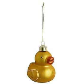 Habitat Glass Duck Single Decoration