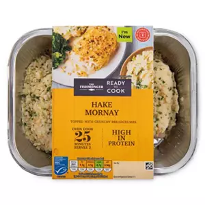 Hake Mornay Topped with Crunchy Breadcrumbs