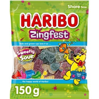 Haribo Zingfest Sweets Sharing Bag (150g)