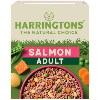 Harringtons Grain Free Salmon & Potato Wet Dog Food Tray with (400g)