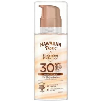 Hawaiian Tropic Silk Hydration Airsoft Face Sun Protection Lotion SPF 30 (50ml)