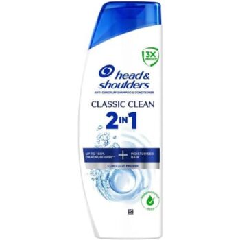Head & Shoulders Classic Clean 2in1 Anti Dandruff Shampoo 250ml (250ml)
