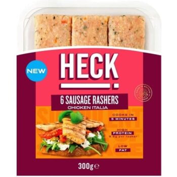 HECK Chicken Italia Sausage Rashers (6 x 300g)