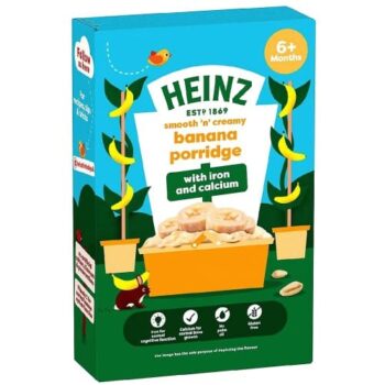 Heinz Baby Food Banana Porridge 6+ Months (125g)