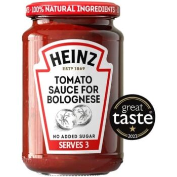 Heinz Bolognese Tomato Pasta Sauce for Cooking (350g)