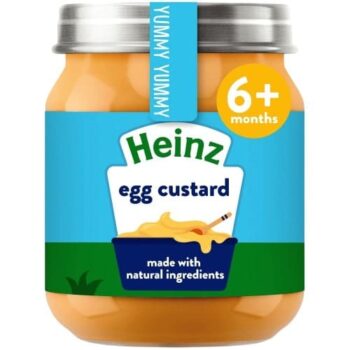 Heinz By Nature Egg Custard Baby Food Jar 6+ Months (120g)