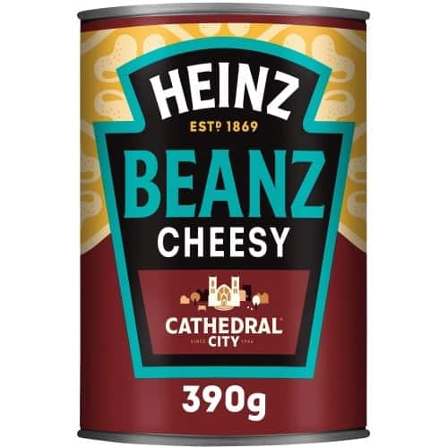 Heinz Cathedral City Cheesy Baked Beans (390g)