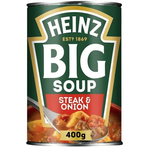 Heinz Chunky Big Soup Steak & Onion (400g)