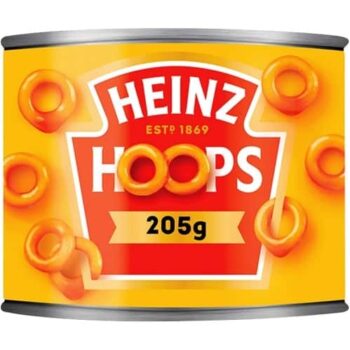 Heinz Spaghetti Hoops in Tomato Sauce (205g)