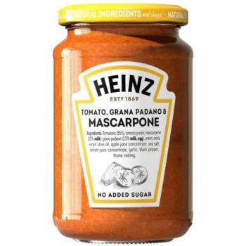 Heinz Tomato Grana Padano & Mascarpone Pasta Sauce (350g)