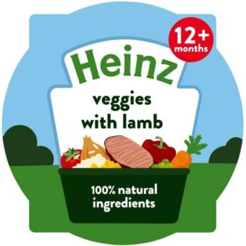 Heinz Veggies with Lamb Baby Food Tray 1+ Year (200g)