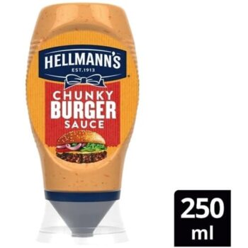Hellmann's Chunky Burger Table Sauce (250ml)