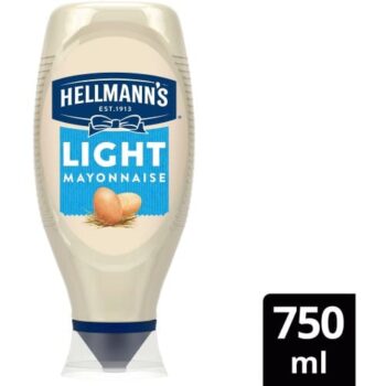 Hellmann's Light Squeezy Mayonnaise (750ml)