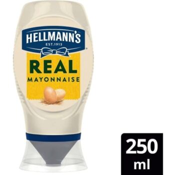 Hellmann's Real Squeezy Mayonnaise (250ml)