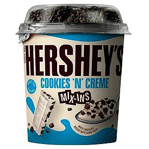 Hershey's Cookies N Creme Mix Ins White Chocolate Dessert with Cookie Pieces (330g)