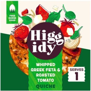 Higgidy Spinach Tomato & Feta Quiche (155g)
