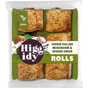 Higgidy Vegan Porcini Mushroom & Spinach Rolls (160g)