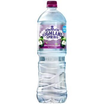 Highland Spring Apple & Blackcurrant Still Flavoured Spring Water (1.25 Litre)