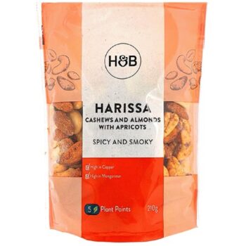 Holland & Barrett Harissa Cashews and Almonds with Apricots (210g)
