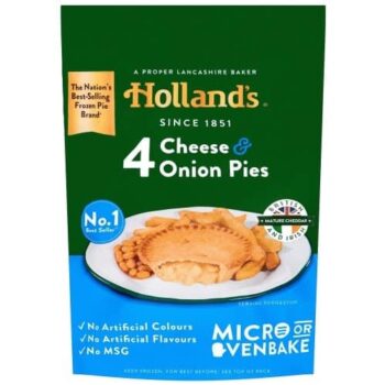 Holland's 4 Cheese & Onion Pies