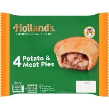Holland's 4 Potato & Meat Pies