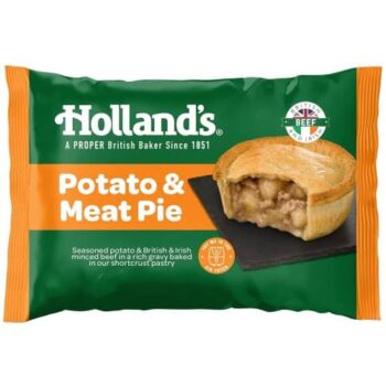 Holland's Potato & Meat Pie