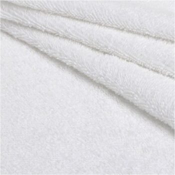HOME white bath towel