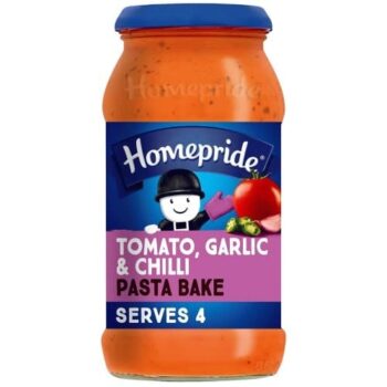 Homepride Pasta Bake Sauce Tomato Garlic & Chilli