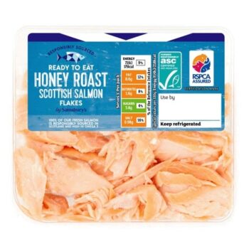 Honey Roast Scottish Salmon Flakes (80g)