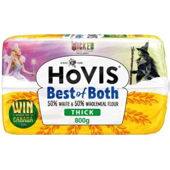 Hovis Best of Both Thick Square Cut Loaf (800g)