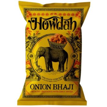 Howdah Onion Bhaji Crunchy Crescents with Zingy Spices (150g)