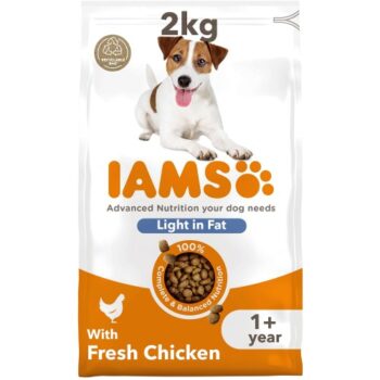 IAMS Vitality ProActive Health Dog Food for Overweight Dogs for All Breeds (2kg)