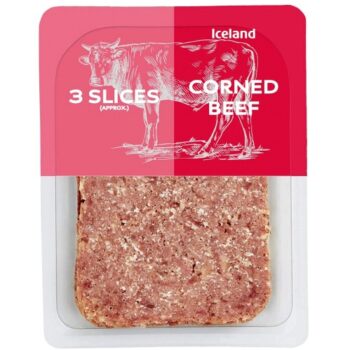 Iceland 3 Slices (Approx.) Corned Beef (75g)
