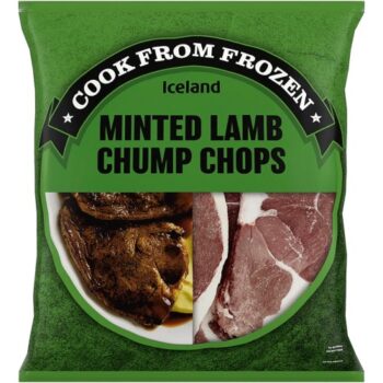 Iceland Minted Lamb Chump Chops (800g)