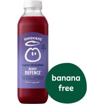 Innocent Berry Defence Super Smoothie Raspberry Cranberry & Apple with Vitamins (750ml)