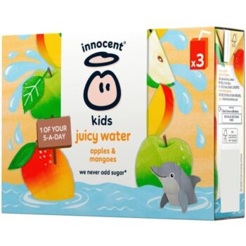 Innocent Kids Juicy Water Apples & Mangoes (3 x 200ml)