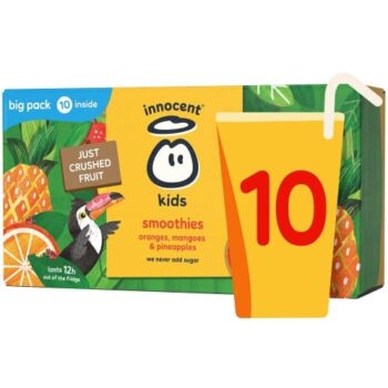 Innocent Kids Smoothies Orange Mango & Pineapple Big Pack 10x150 (10 x 150ml)