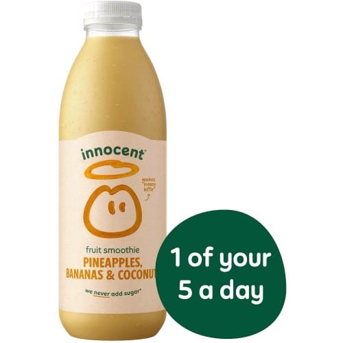 Innocent Pineapples Bananas & Coconuts Smoothie Totally Tropical (750ml)